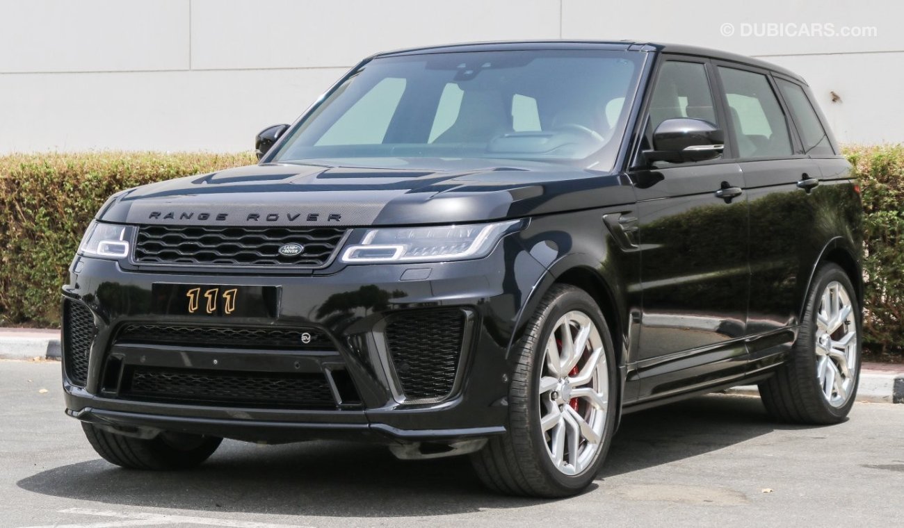 Land Rover Range Rover Sport SVR / Warranty and Service Contract / GCC Specifications