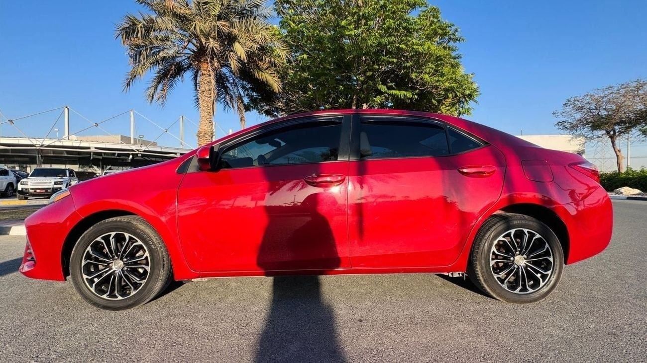 Toyota Corolla GOOD CONDITION | 1.8L PETROL ENGINE | LHD | 2018 | BLOOD RED BODY COLOR | REAR VIEW CAMERA | AUTOMAT