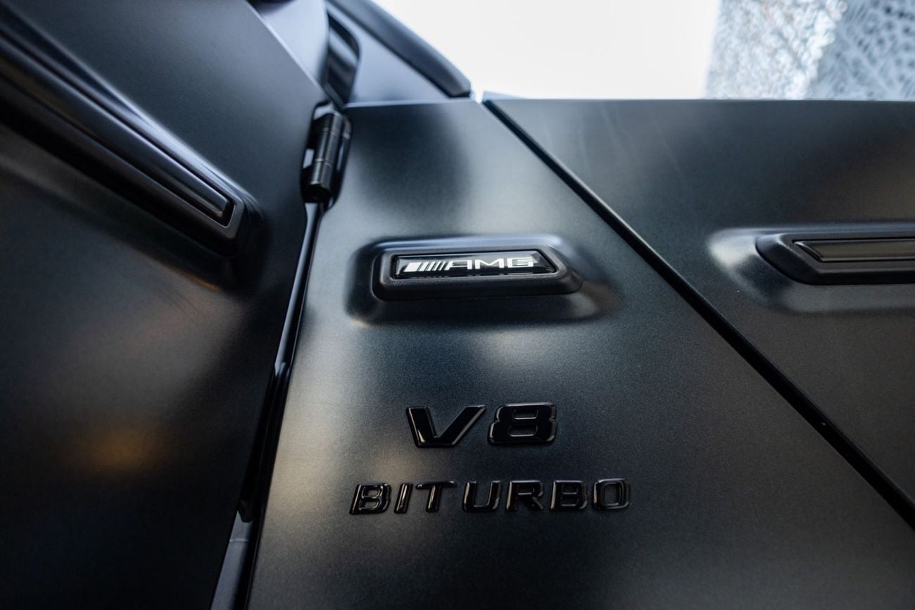 Mercedes Benz G63 AMG STD Mercedes-Benz G63 AMG Black Edition 2019 Japanese Specs | Warranty