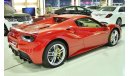 Ferrari 488 (3 Year Al Tayer Warranty & 7 Year Service Contract)