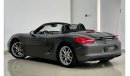 Porsche Boxster Std Std 2013 Porsche Boxster, Porsche Warranty-Full Service History-GCC