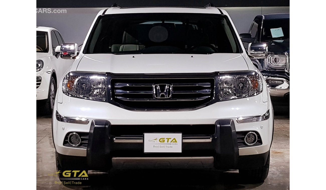 هوندا بايلوت 2014 Honda Pilot Touring, Warranty, Full Service History, GCC