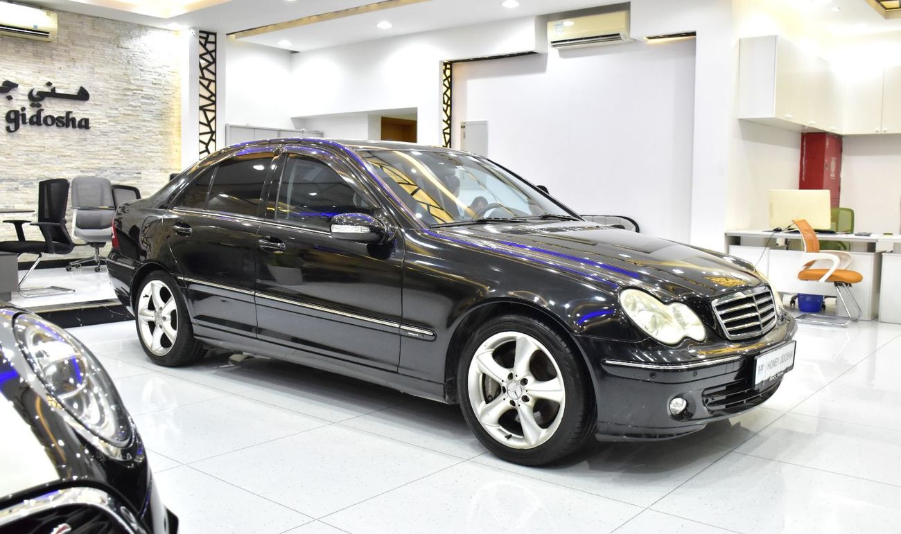 Mercedes-Benz C 230 EXCELLENT DEAL for our Mercedes Benz C230 ( 2007 Model ) in Black Color Japanese Specs