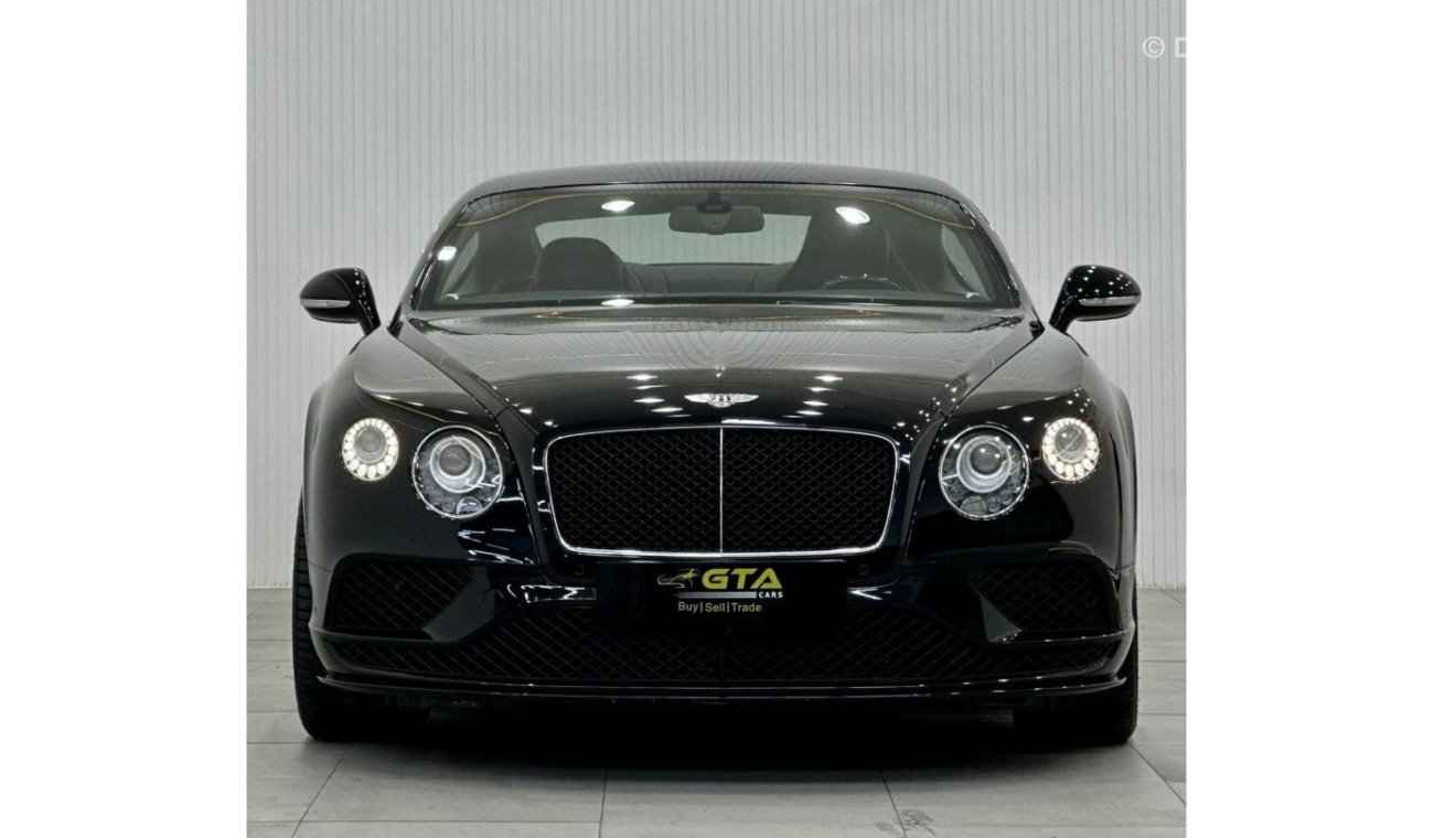 بنتلي كونتيننتال جي تي 2016 Bentley Continental V8S GT, October 2023 Warranty, October 2025 Service Contract, GCC