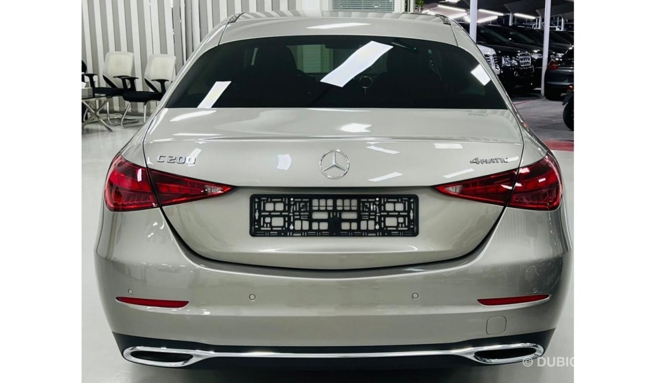 Mercedes-Benz C200 Premium Brand New .. Warranty .. 4 Cyl .
