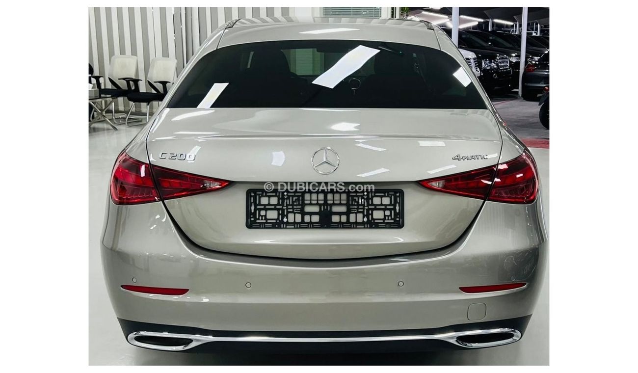 Mercedes-Benz C 200 Premium Brand New .. Warranty .. 4 Cyl .
