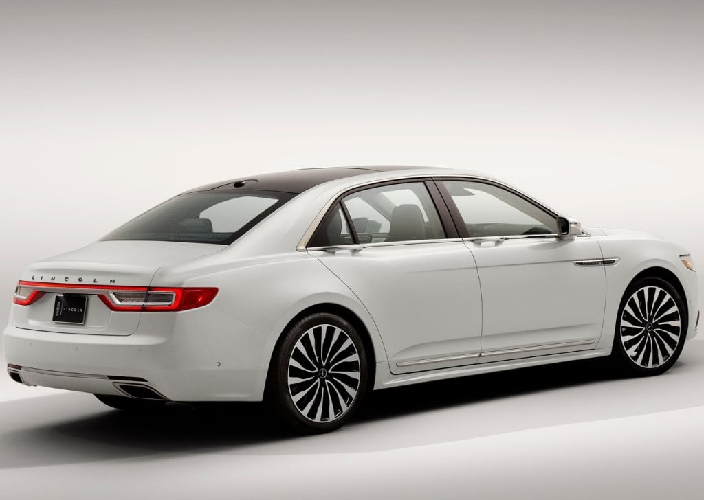 Lincoln Continental exterior - Rear Left Angled