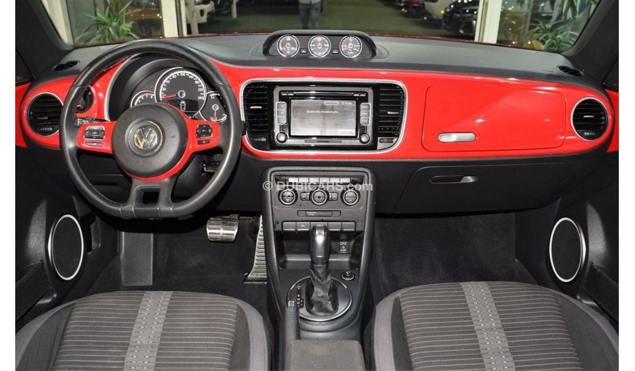 Volkswagen Beetle Turbo S Turbo S EXCELLENT DEAL for our Volkswagen Beetle TURBO ( 2015 Model! ) in Red Color! GCC Spe