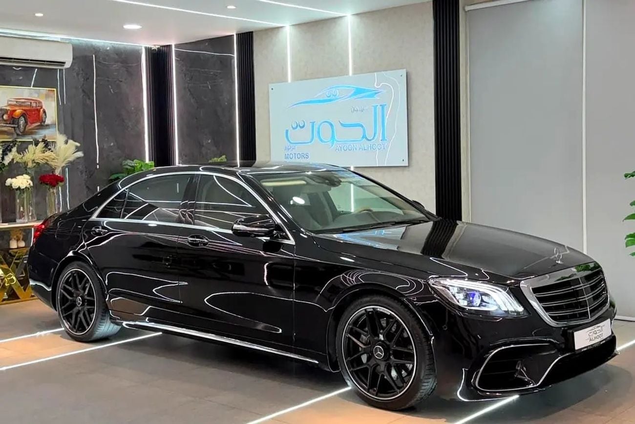 مرسيدس بنز S 400 AMG ELITE MERCEDES S400 _ S63 KIT AMG || GCC || FREE ACCIDENTS || RECENTLY SERVICED || REAR SCREENS