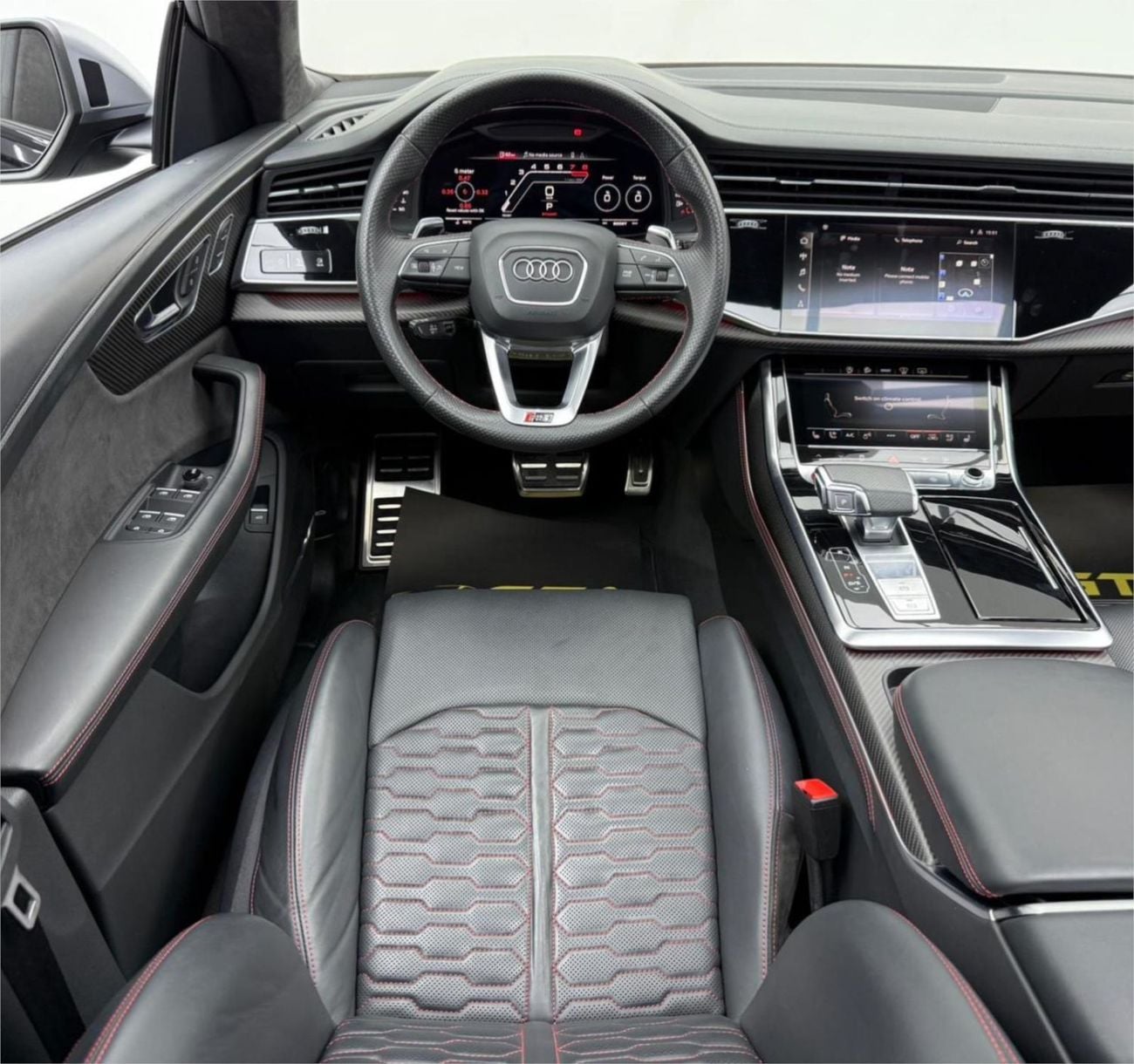 Audi RSQ8 STD 2021 Audi RS Q8, Warranty, Full Audi Service History, GCC