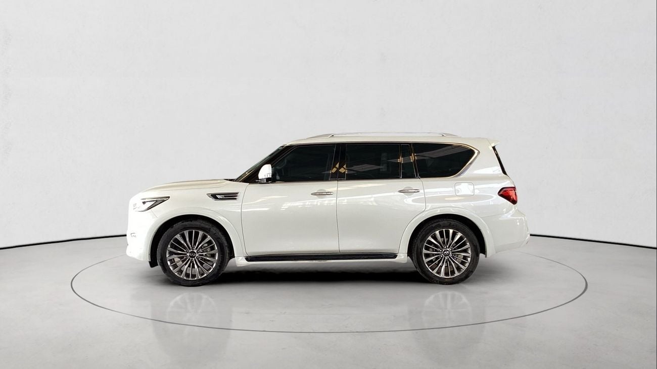 Infiniti QX80 LUXE SENSORY PROACTIVE 5.6 8STR 4WD AUTO LUXE PROACTVE TOW | Guaranteed Warranty | 0 Down Payment