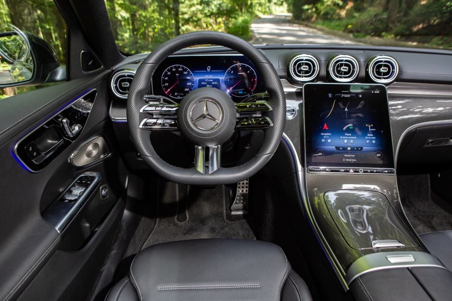 مرسيدس بنز C200 interior - Cockpit