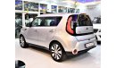 كيا سول ORIGINAL PAINT ( صبغ وكاله ) Full Service History KIA Soul 2016 Model!! in Silver Color! GCC Specs