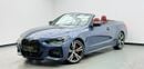BMW 430i 2021 BMW 430i M-Sport Convertible, 2027 BMW Warranty + Service Pack, Full BMW Service History, GCC