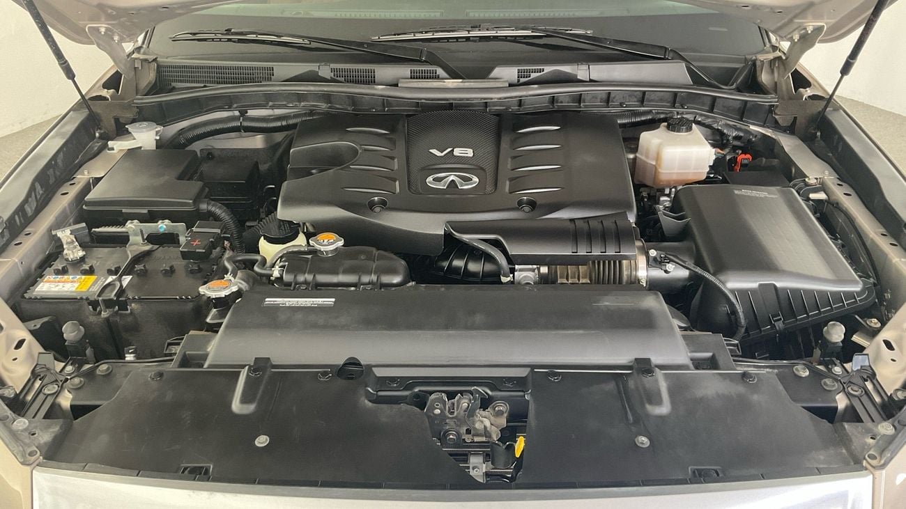 إنفينيتي QX80 5.6 SENSORY AUTO 4WD 8 SEATS | شامل الضمان | 0 ﺪﻔﻋﺓ ﺃﻮﻟﻯ