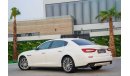 Maserati Quattroporte 2,642 P.M | 0% Downpayment | Spectacular Condition!