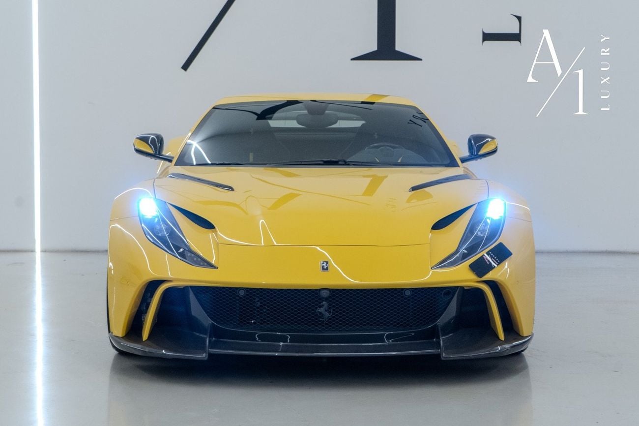 Ferrari 812 Superfast 2018 Ferrari 812 SuperFast, N-LARGO By Novitec, 1 of 18 Limited Edition, Giallo M, European Spec