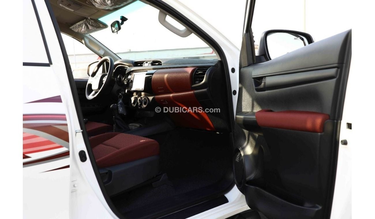 Toyota Hilux 2023 Toyota Hilux 4x4 DC 2.4 D MT - White inside Maroon | Export Only