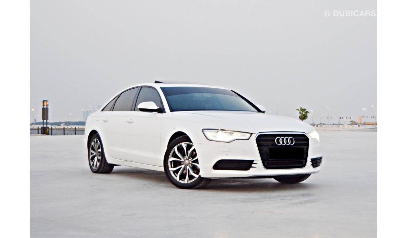 أودي A6 2013 Audi A6 Quattro, 2.8L Engine, GCC, 900/- Per Month on 0% DP