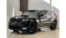 جيب جراند شيروكي 2017 Jeep Grand Cherokee SRT Red Wrapping, Full Jeep History, Jeep Warranty till 2022, Low Kms, GCC