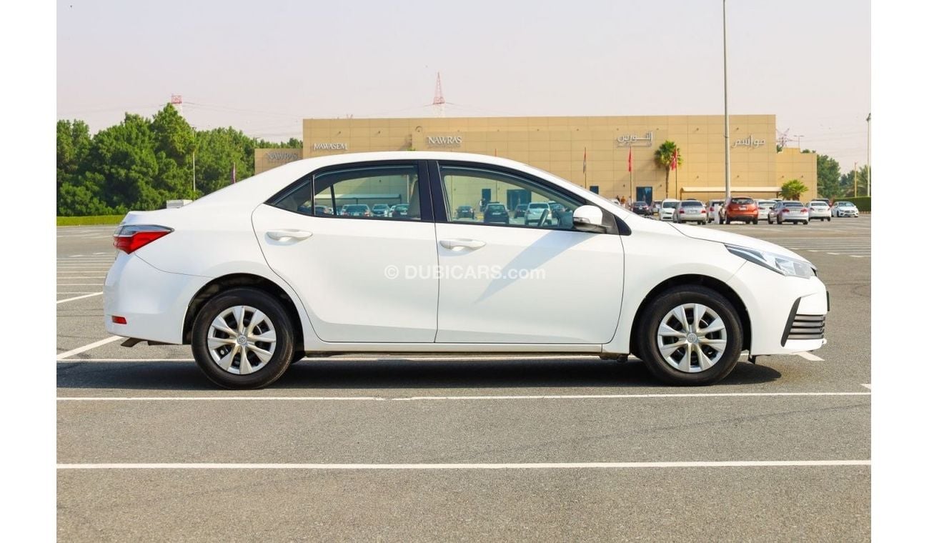 Toyota Corolla 2019 | 4dr Sedan 1.6L 4cyl Petrol A/T RWD - GCC Specs - Book now