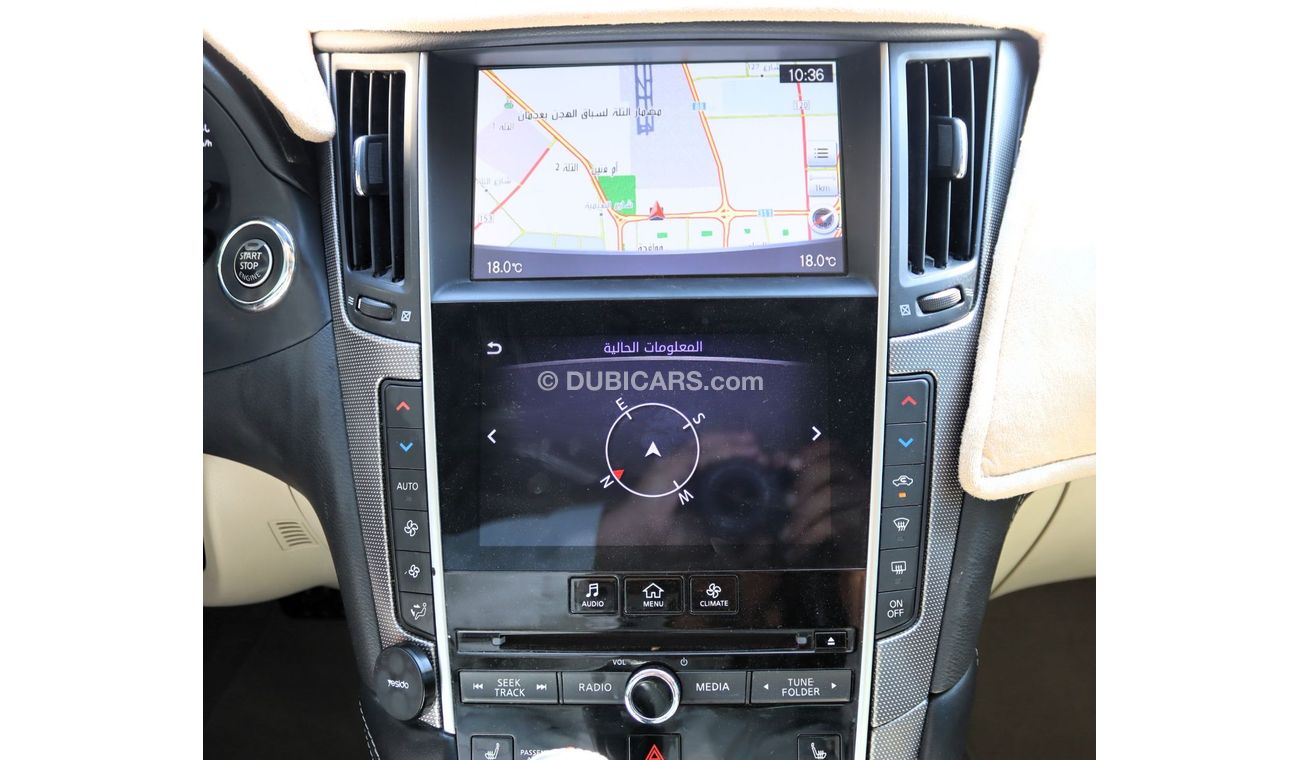 Infiniti Q50 Q50 - ACCIDENTS FREE - GCC - FULL OPTION - PERFECT CONDITION INSIDE OUT - ENGINE 2000 CC TWIN TURBO