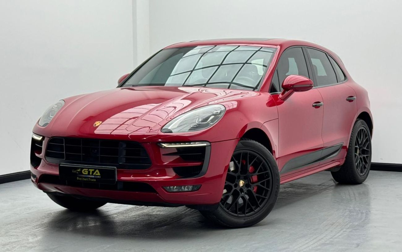 بورش ماكان GTS 3.0L (360 HP) 2017 Porsche Macan GTS, Service History, Excellent Condition, GCC