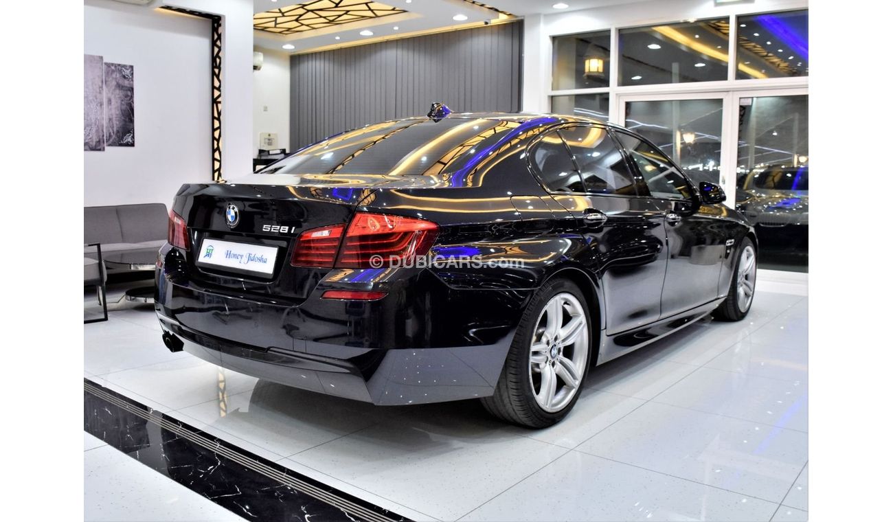 بي أم دبليو 528i EXCELLENT DEAL for our BMW 528i M-Kit ( 2015 Model ) in Dark Blue Color GCC Specs
