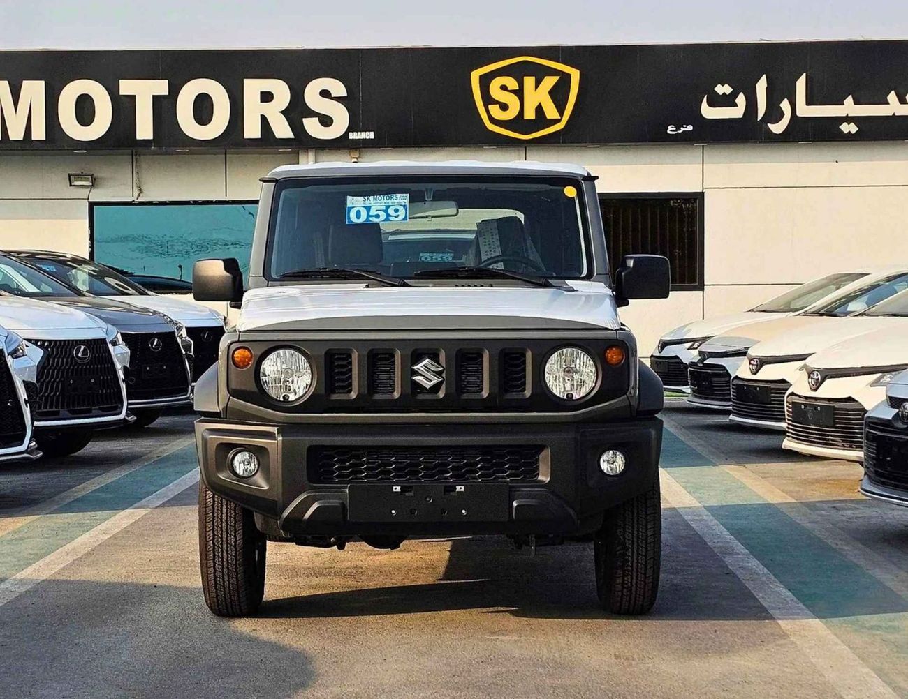 سوزوكي جيمني GL / A/T / 1.5L V4 PETROL / 3 DOOR / ALL GRIP SLDA AF / 4WD / CODE # SJ15GL