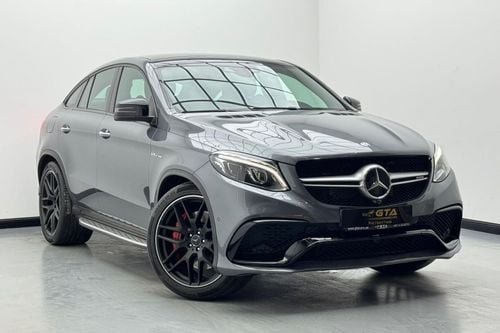مرسيدس بنز GLE 63 S AMG كوبيه 2017 Mercedes-Benz GLE 63 S AMG 4Matic Coupe, Full Service History, Excellent Condition, GCC