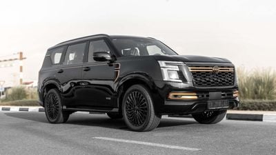 Nissan Patrol 75th Anniversary 2027 Nissan Patrol 3.5L AT Petrol 75th Anniversary (Black-Brown)