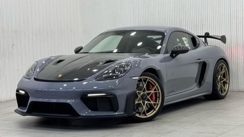 Porsche 718 Cayman 2025 Porsche 718 Cayman GT4 RS Weissach Package, Feb/2027 Porsche Warranty, Excellent Condition, GCC