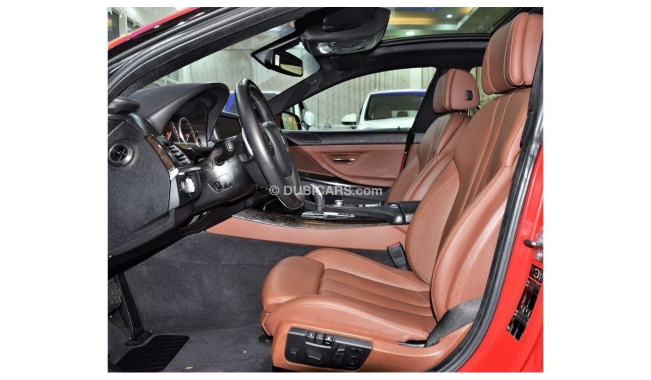 BMW 640i EXCELLENT DEAL for our BMW 640i GRAN COUPE 2013 Model!! in Red Color! GCC Specs