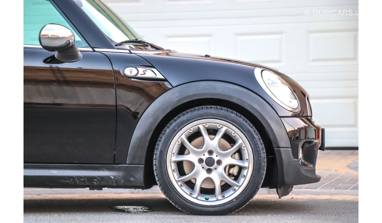 Mini Cooper S AED 674 P.M with 0% Down Payment