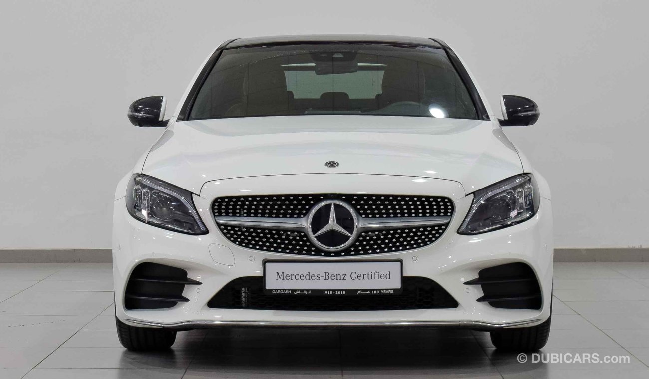 Mercedes-Benz C 300 2019 with 5 years of warranty and 3 years of service