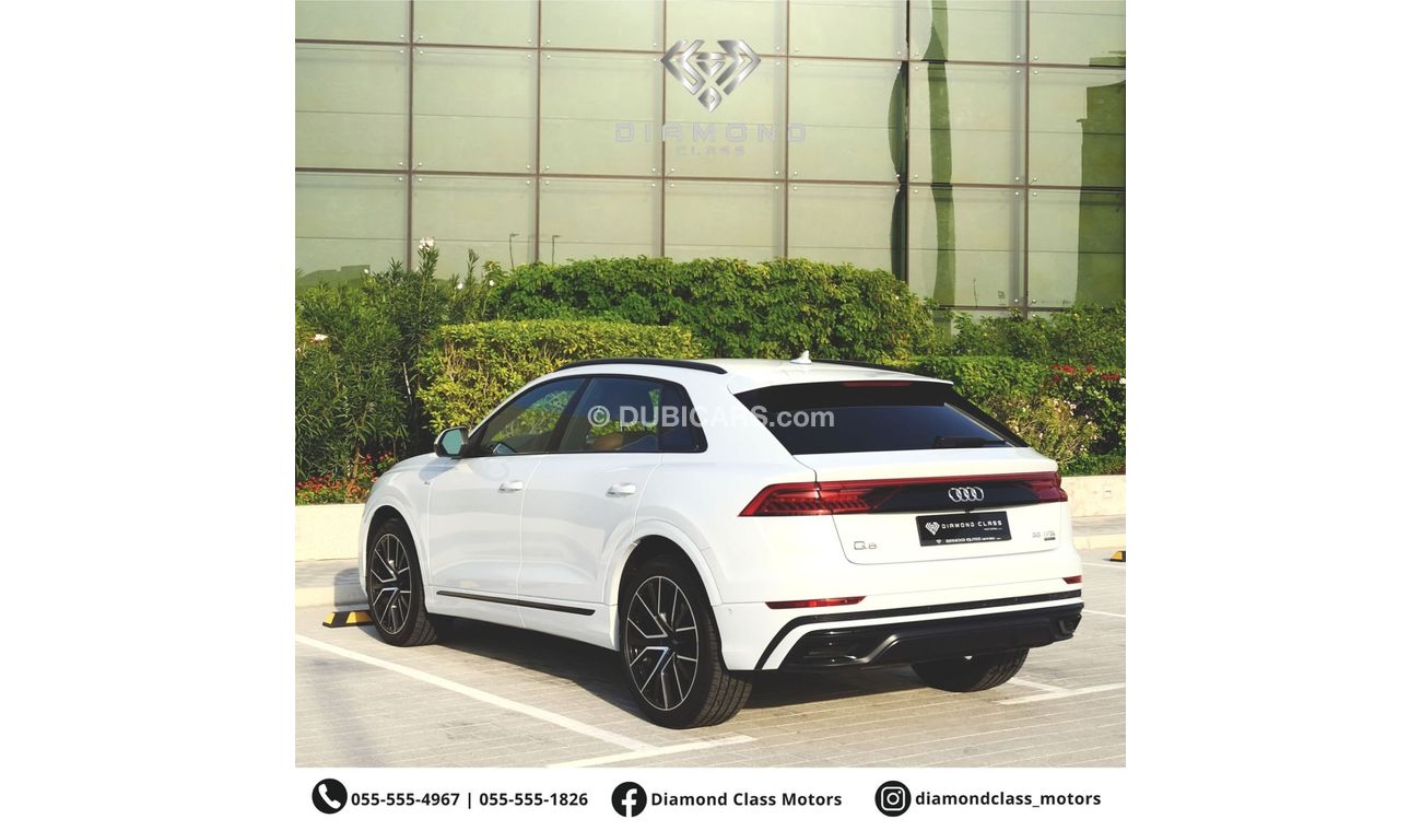 Audi Q8 55 TFSI quattro S-Line Audi Q8 S-Line 55 TFSI Quattro Top Option GCC Panoramic  Head-Up Display  360