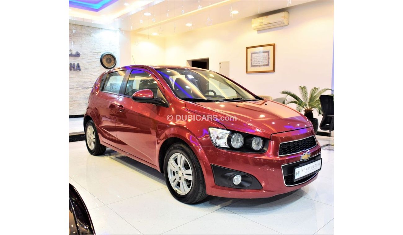 شيفروليه سونيك AMAZING Chevrolet Sonic 2014 Model!! in Red Color! GCC Specs