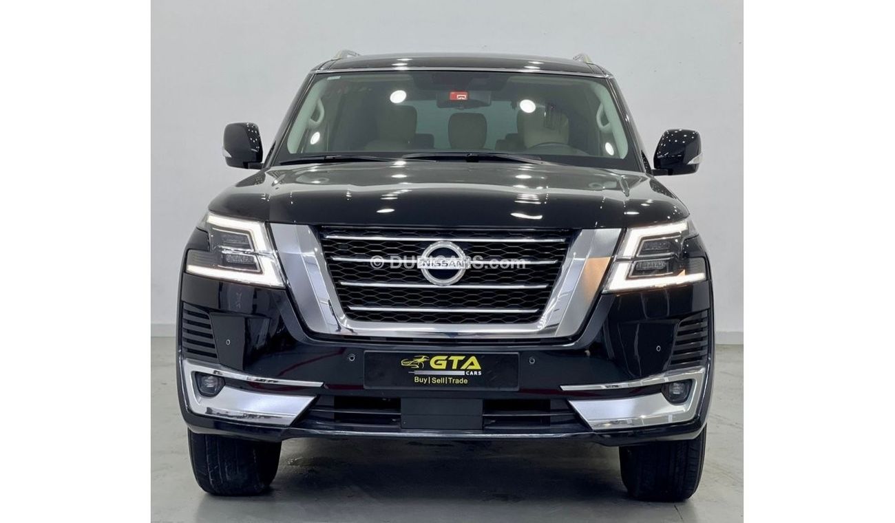 Nissan Patrol LE Titanium LE Titanium 2020 Nissan Patrol V6 Titanium, Nissan Warranty 2023, Low Kms, GCC