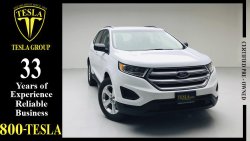 Ford Edge LEATHER SEATS + NAVIGATION + AWD / V6 / GCC / 2017 / WARRANTY + FREE SERVICE 30/5/2023 / 1246DHS P.M