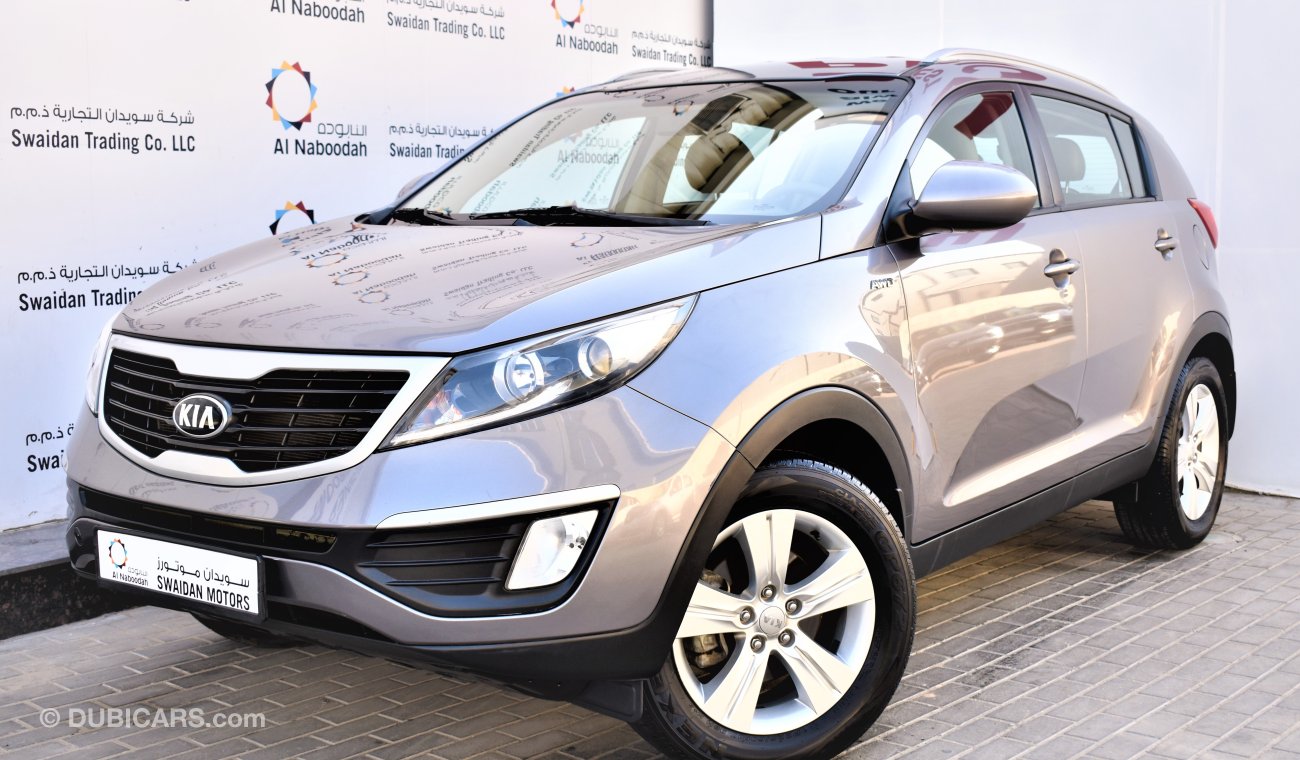 Kia Sportage 2.4L AWD 2014 GCC SPECS WITH REAR CAMERA LEATHER SEAT CRUISE CONTROL