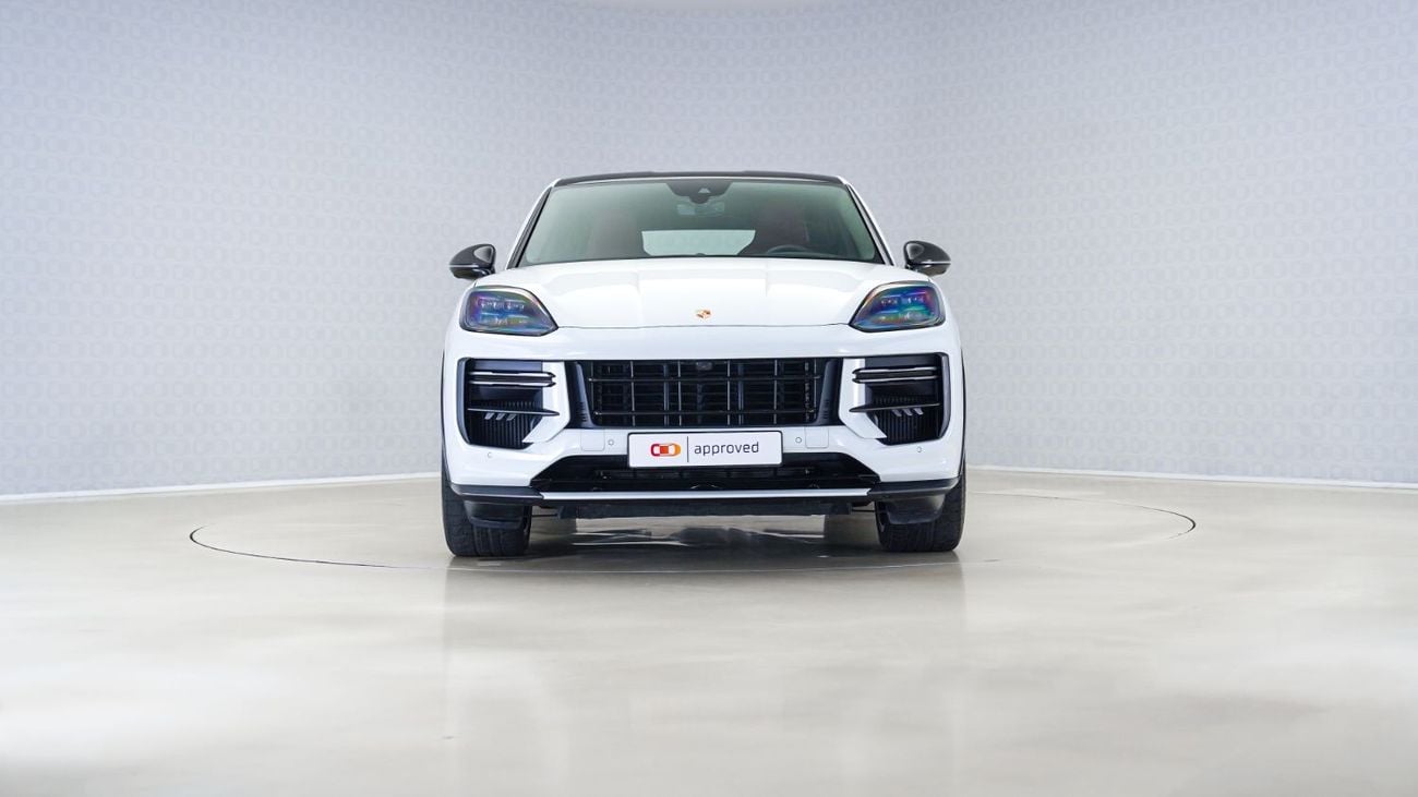 بورش كايان Cayenne Turbo GT | AED 11,220 PM | Warranty  February 2026 | GCC