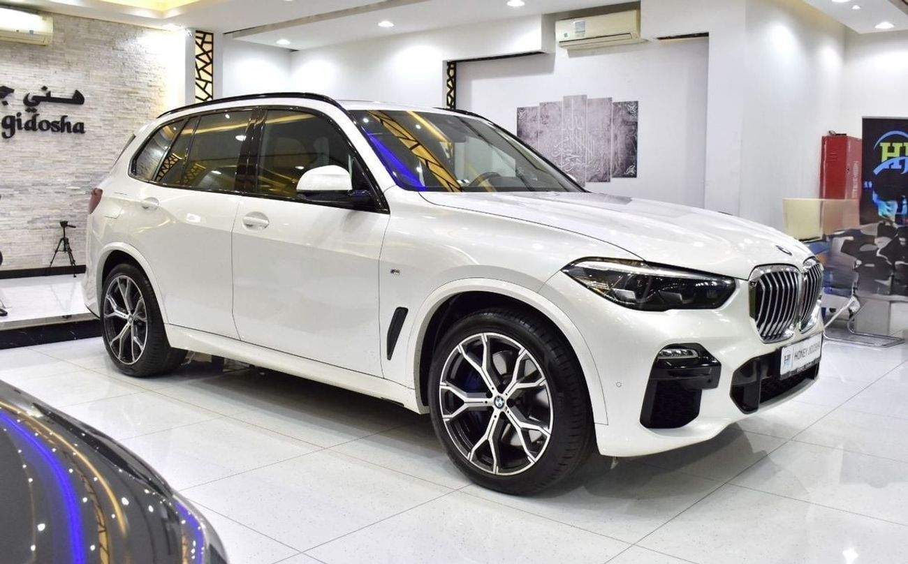 BMW X5 EXCELLENT DEAL for our BMW X5 xDrive40i M-Kit ( 2019 Model ) in White Color GCC Specs