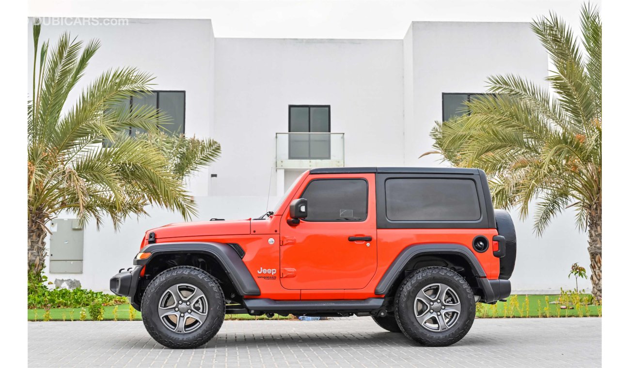 Jeep Wrangler Sport  | 2,135 P.M | 0% Downpayment | Full Option | New Shape