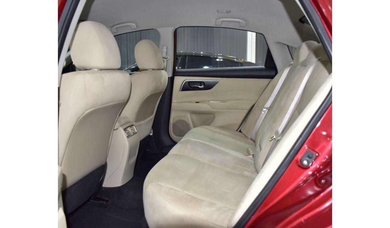 Nissan Altima EXCELLENT DEAL for our Nissan Altima 2.5 SV ( 2015 Model ) in Red Color GCC Specs