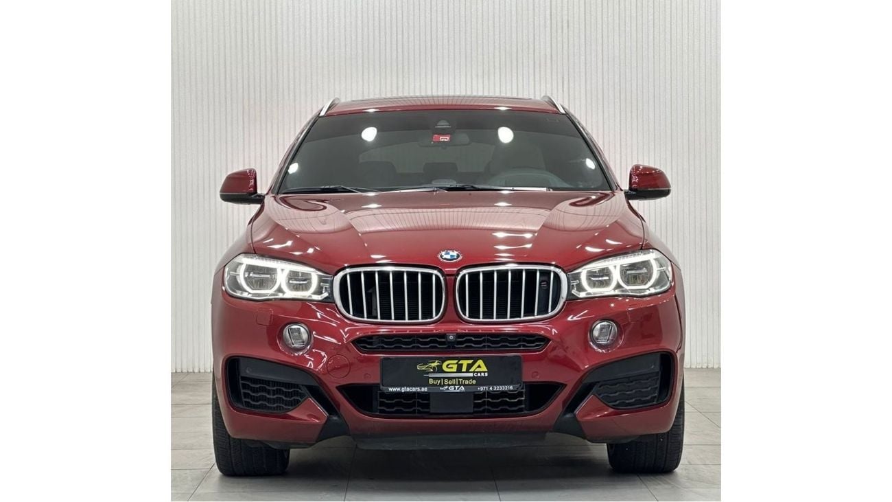بي أم دبليو X6 50i M سبورت 2018 BMW X6 xDrive50i M-Sport, Warranty, Full BMW Service History, Fully Loaded, GCC