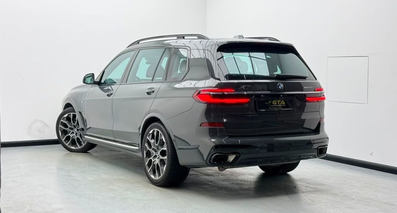 بي أم دبليو X7 XDRIVE40I M SPORT 2023 BMW X7 xDrive40i M-Sport, 2028 BMW Warranty + Service Pack, 7 Seater, Excellent Condition, GCC
