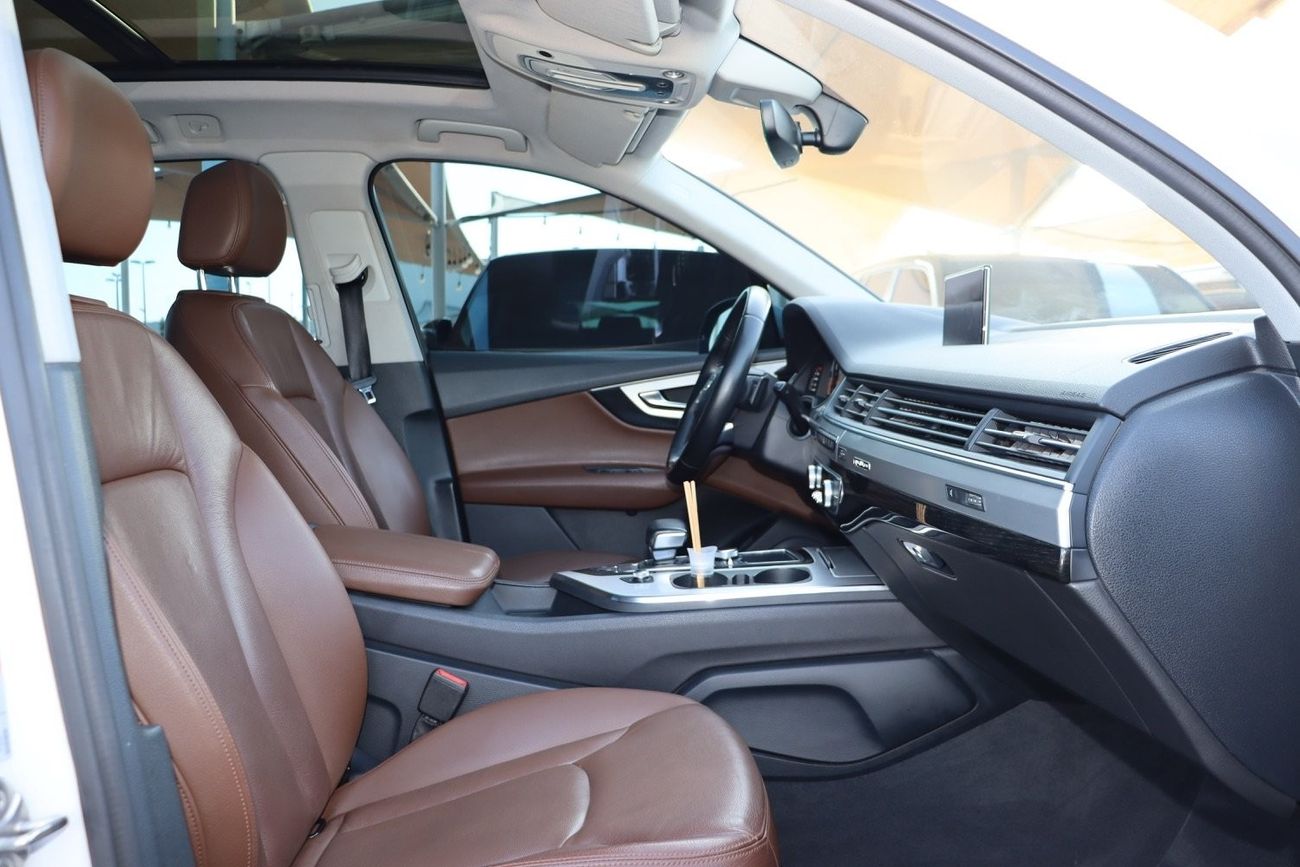 أودي Q7 AUDI Q7 S-Line / 2017 / GCC / Original Paint/ Full Option