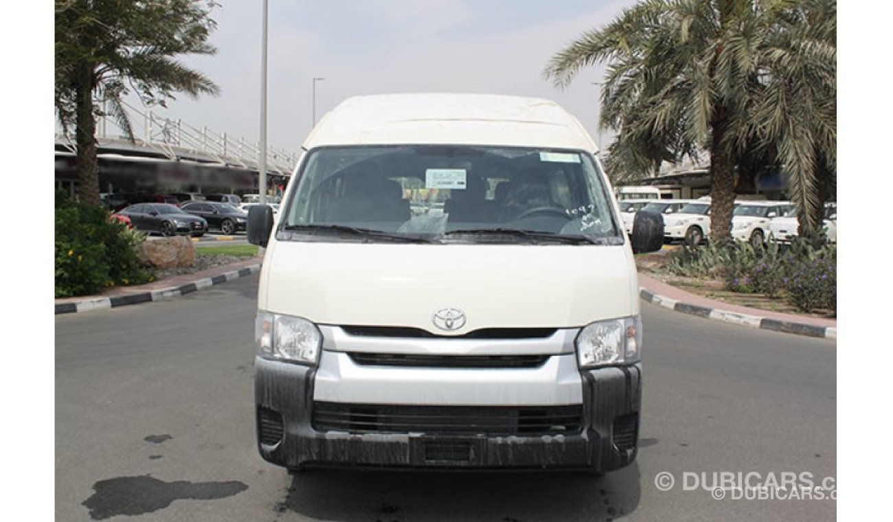 Toyota Hiace GL 13 Str HI ROOF 2.7L PETROL COMMUTER, M/T MY18