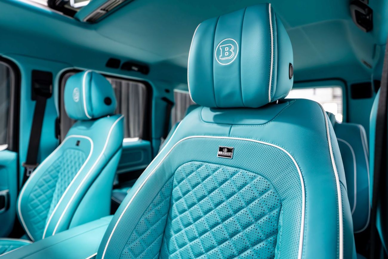 Mercedes-Benz G 63 AMG Std 4.0L 800 Brabus Kit-Tiffany Blue Interior-Exclusive Order-Low Mileage