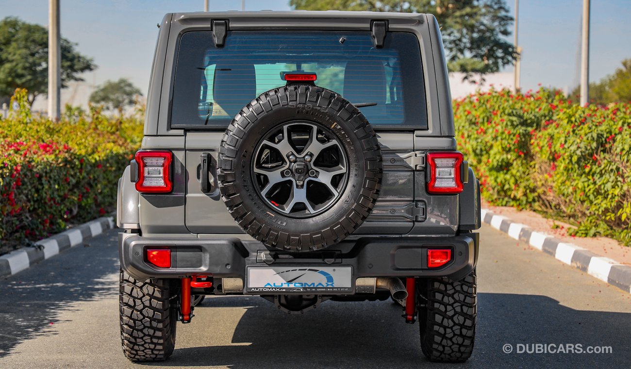 Jeep Wrangler Unlimited Rubicon V6 3.6L , GCC , 2021 , 0Km , W/3 Yrs or 60K Km WNTY @Official Dealer